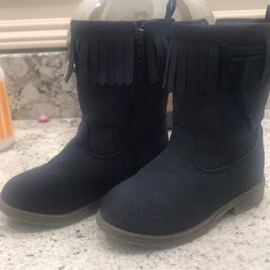 Toddler Size 8 Navy Boots